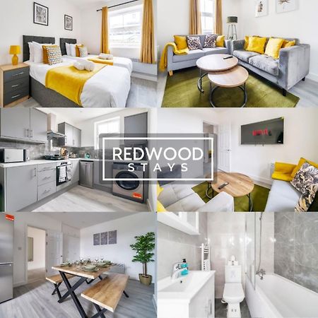 Brand New, 2 Bed 1 Bath, Modern Town Center Apartment, Free Wifi & Netflix By Redwood Stays Aldershot Exteriér fotografie