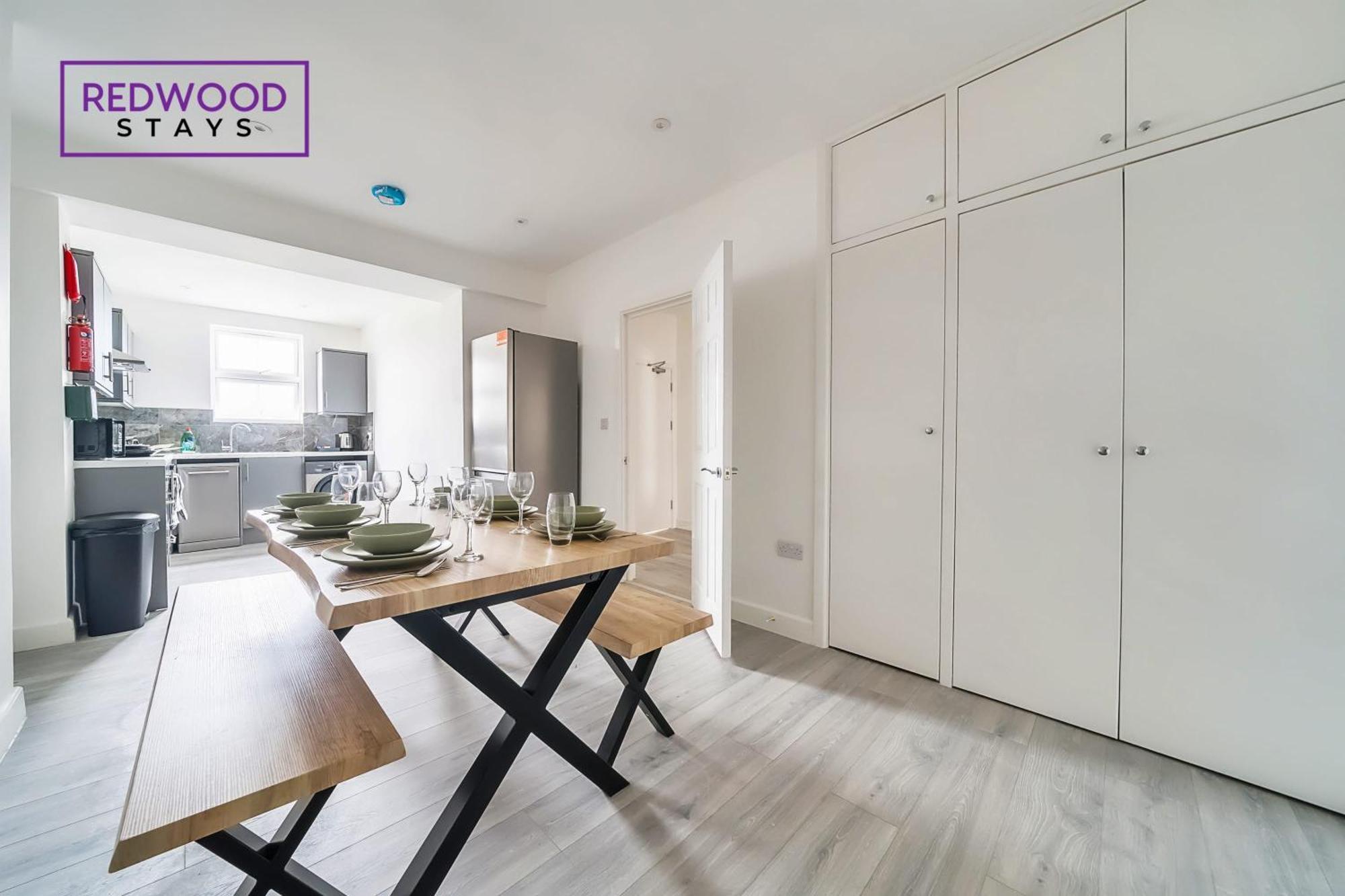 Brand New, 2 Bed 1 Bath, Modern Town Center Apartment, Free Wifi & Netflix By Redwood Stays Aldershot Exteriér fotografie